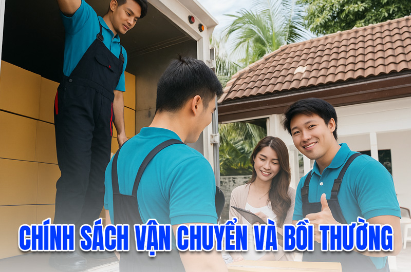 chính sách bồi thường và vận chuyên của Taxi Tải Thu An