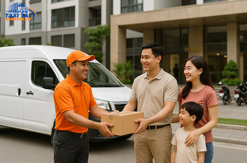 Cam kết từ Taxi tải thu an