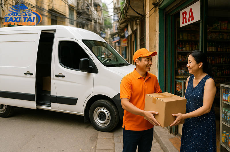 Dịch vụ thuê xe tải nhỏ chở hàng hà nội tại Taxi Tải Thu An