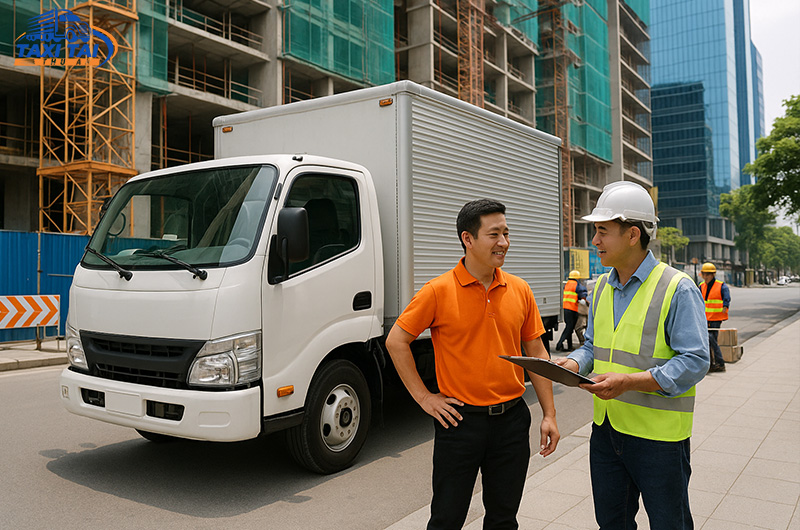 Thuê Xe Tải Chở Đồ Giá Rẻ, Uy Tín Tại Taxi Tải Thu An 6 Quy trình cho thuê xe tải chở đồ tại taxi tải Thu an