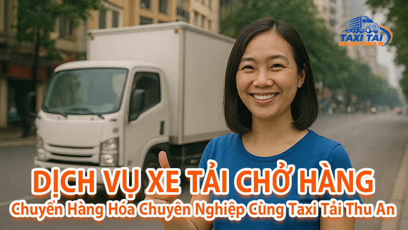 Dịch vụ xe tải chở hàng chuyên nghiệp tại Taxi Tải Thu An