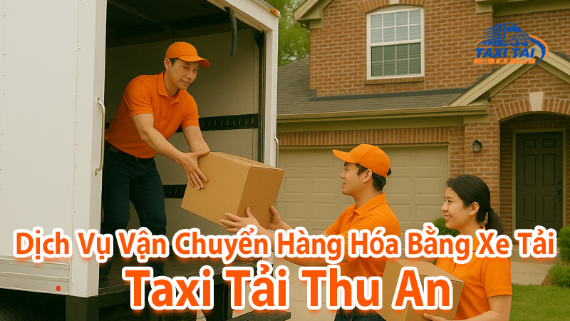 Dịch vụ vận chuyển hàng hoá bằng xe tải - Taxi Tải Thu An