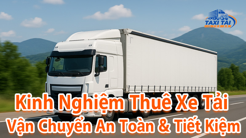Kinh nghiệm thuê xe tải từ các chuyên gia