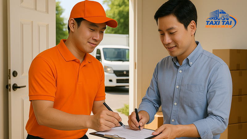 Quy trình dịch vụ vận chuyển nhà giá rẻ tại taxi tải Thu An