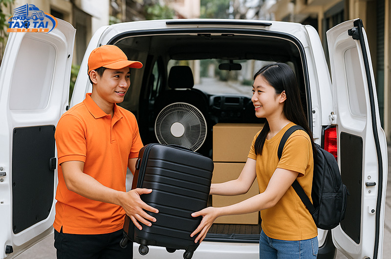 Quy trình vận chuyển nhà chi tiết tại taxi tải thu an