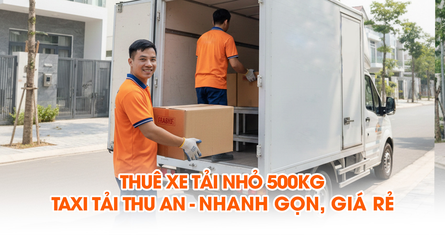 Thuê xe tải 500kg tại Taxi Tải Thu An