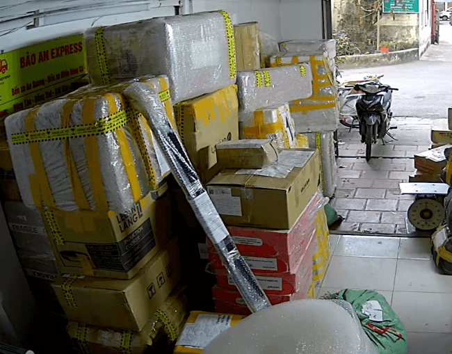 Các loại hàng hoá vận chuyển