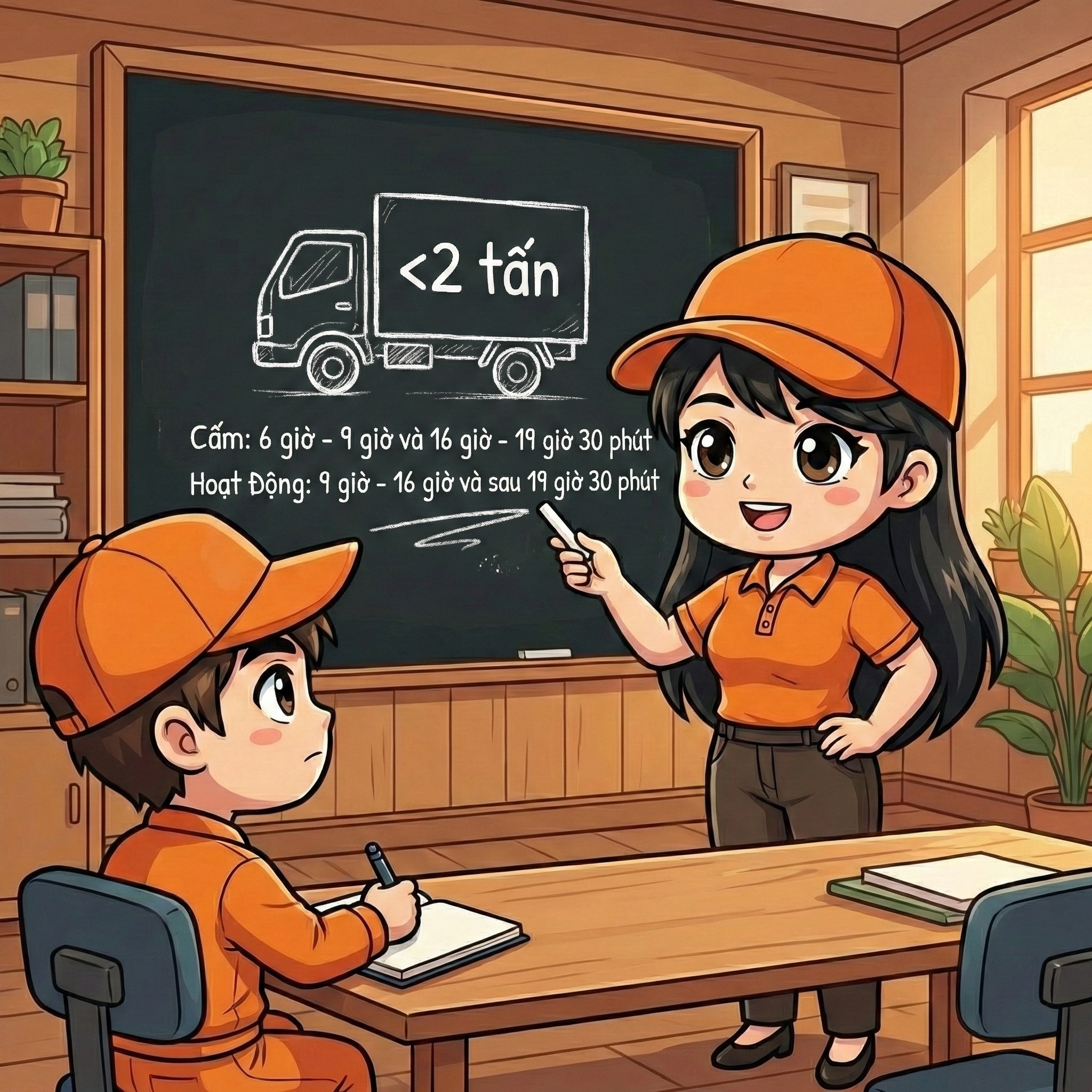 Cấm Xe Bán Tải Tại Hà Nội 2026 – Quy Định Mới Nhất, Giờ Cấm 5 Các giờ quy định cấm