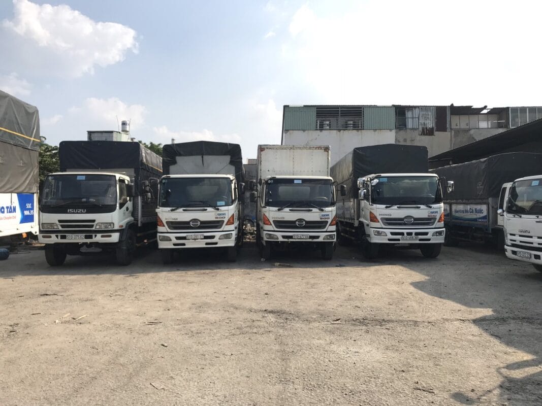 Quy trình làm việc tại taxi tải thu an